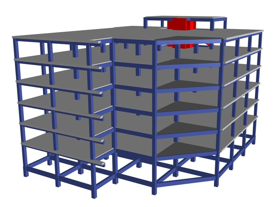 ETABS Structural Model